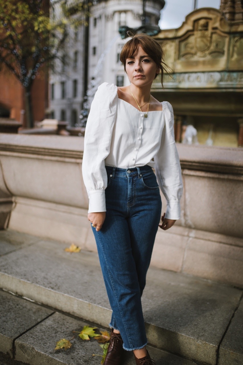 Romantic blouse deals