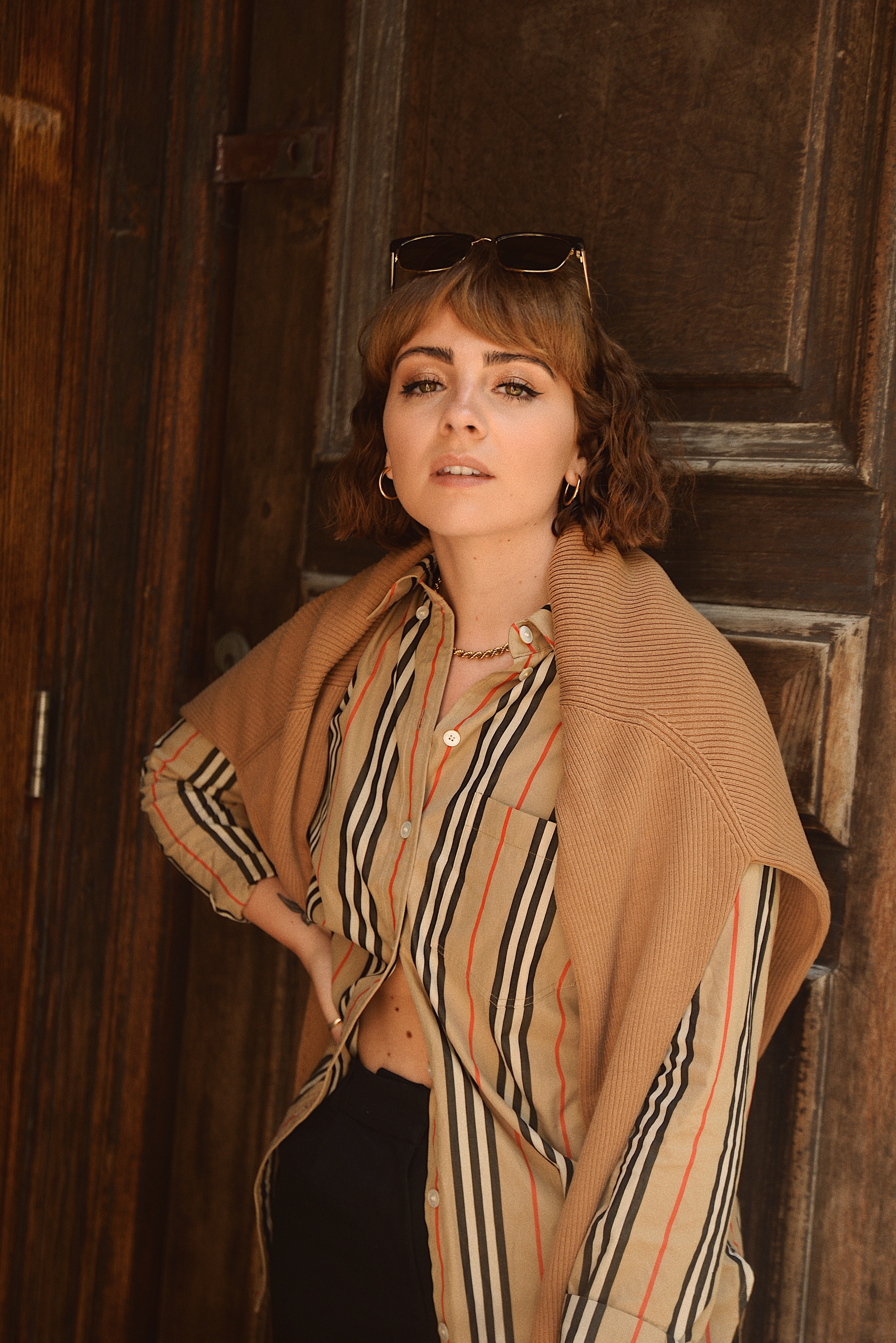 A BURBERRY STRIPED SHIRT – Alice Catherine